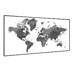 Klarstein Wonderwall Air Art Smart, infračervený ohrievač, 120 x 60 cm, 700 W, čierna mapa