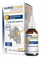 AurisClean Sensitive ušné olejové sérum 20 ml