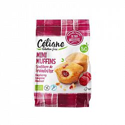 Celiane Glutenfree Bezlepkové mini mafiny s malinovou náplňou 200 g