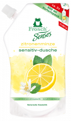 Frosch Sprchovací gél Senses citrónová mäta náhradné balenie 500 ml