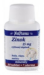 MedPharma Zinok 15 mg 37 tabliet