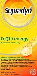 Supradyn CoQ10 Energy 30 šumivých tabliet