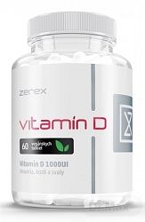 Zerex Vitamín D 1000IU 60 tabliet